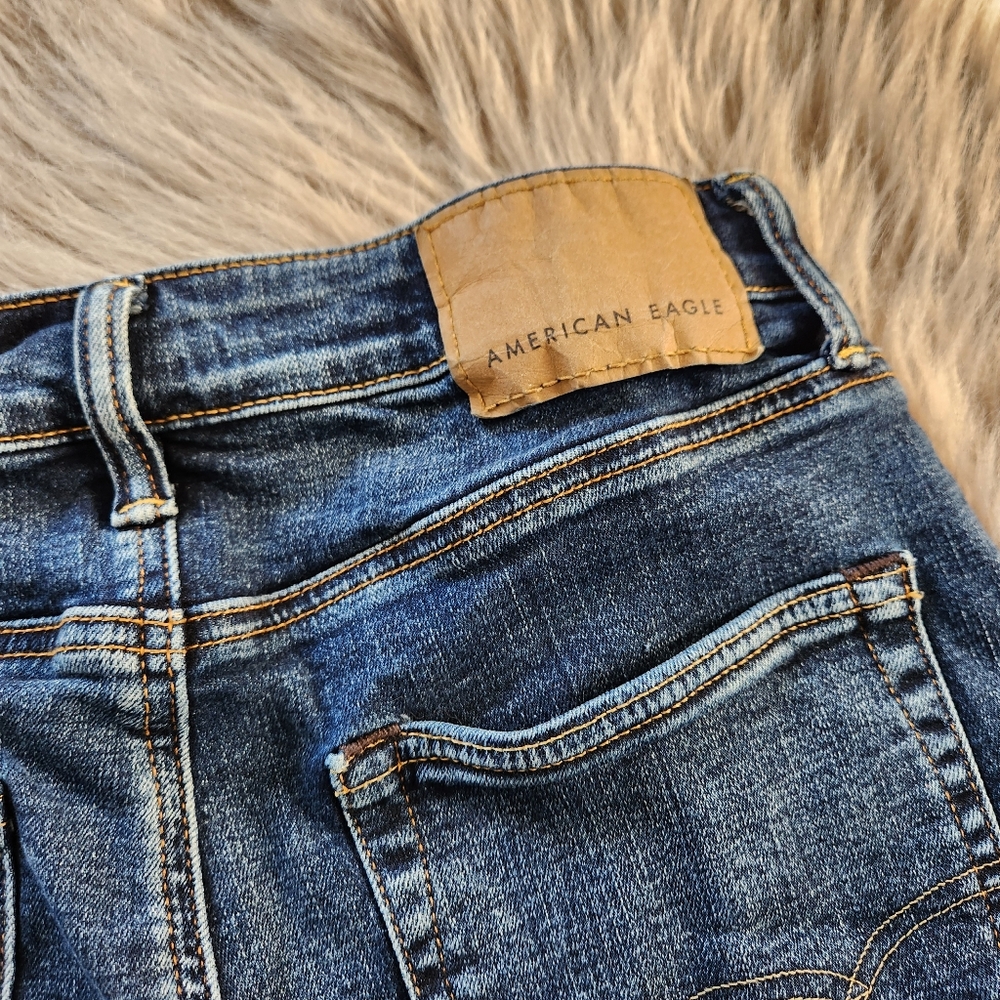 American Eagle Airflex Men's Jean Shorts - Picture 7 of 14